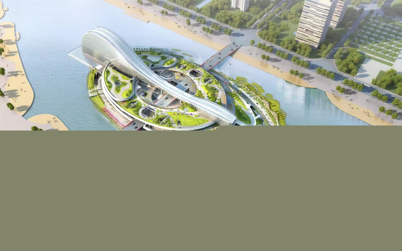 橫琴天沐琴臺鳥瞰圖